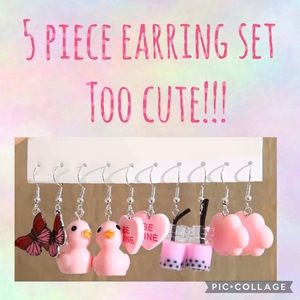 TOO CUTE & FUN EARRING SET